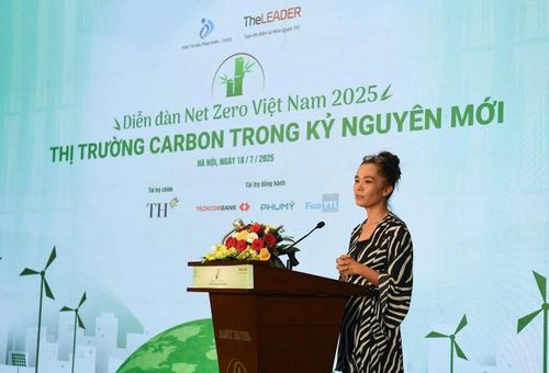  Bà Betty Pallard, Giám đốc Tầm nhìn tại ESGs &amp; Climate Consulting cho rằng Việt Nam có lợi thế lớn trên thị trường carbon toàn cầu. 