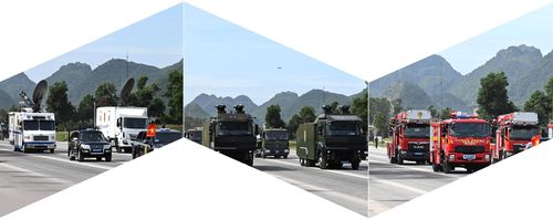 Hệ thống xe đặc chủng tác chiến đa năng của lực lượng công an, khối xe đặc chủng chống bạo loạn và khối xe phòng cháy chữa cháy