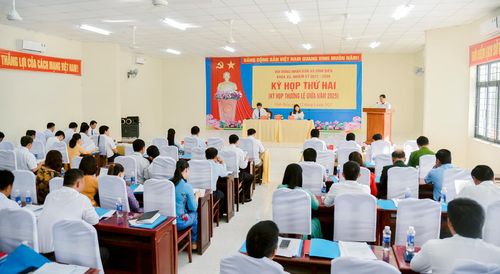 Quang cảnh Kỳ họp.