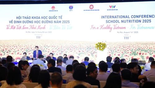 Hội thảo Khoa học quốc tế về Dinh dưỡng học đường 2025 - Vì một Việt Nam khỏe mạnh, Vì tầm vóc Việt, có sự tham dự của các cơ quan tham mưu của Đảng, quản lý Nhà nước, nhà khoa học, chuyên gia quốc tế và Tập đoàn TH