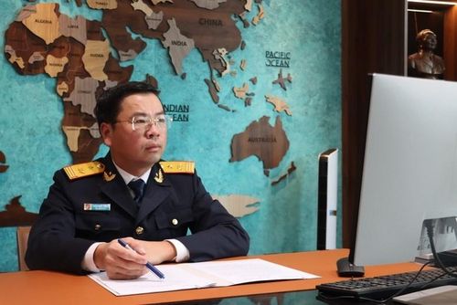 Ông Trần Đức Hùng, Phó Cục trưởng Cục Hải quan là người phát ngôn của ngành hải quan