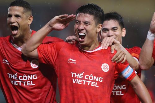 Thể Công Viettel đang duy trì phong độ rất ổn dưới tay HLV Popov. Ảnh: Hoàng Linh