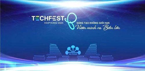 Techfest Haiphong 2025 với chủ đề “Sáng tạo không giới hạn - Hải Phòng vươn ra biển lớn”