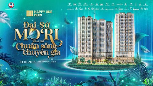  Sự kiện ngày 10/10: “Đại sứ Mori - khai mở chuẩn sống chuyên gia” đánh dấu cột mốc chính thức công bố thông tin dự án đến với đông đảo khách hàng. 
