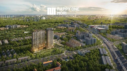  Tọa lạc ngay cửa ngõ Đông Bắc thành phố, Happy One Mori cung cấp 1.441 sản phẩm với 38 tiện ích chất lượng cao. 