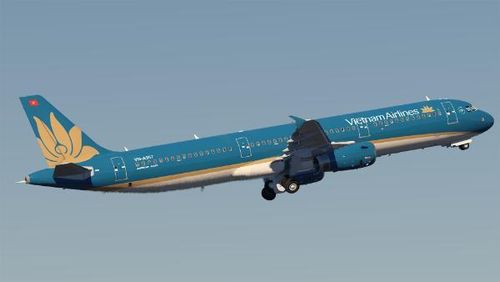 Máy bay Airbus A321 sẽ vận chuyển hành khách trên đường bay thẳng Hà Nội - Cebu (Philippines).