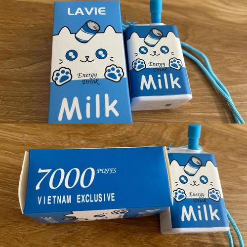 Thuốc lá điện tử núp bóng hình hộp sữa để qua mặt lực lượng chức năng.