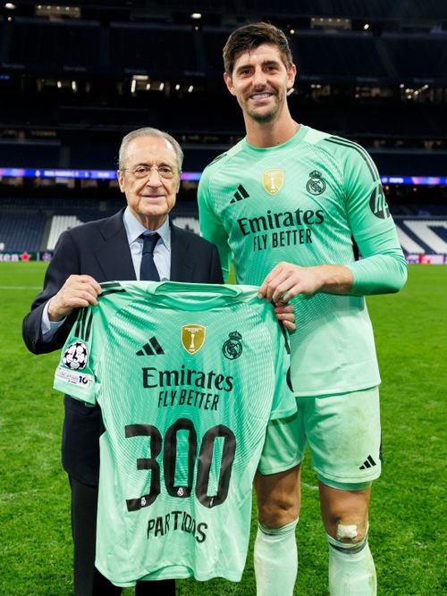 Courtois có phong độ xuất sắc. Ảnh: RMCF
