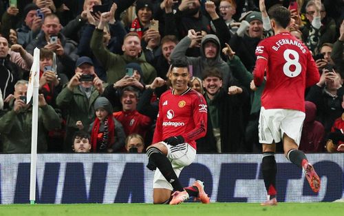 Casemiro nhân đôi cách biệt - Ảnh: P.L