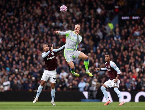 Haaland cùng Man City đều thua trong 3 lần gần nhất đến làm khách Aston Villa. Ảnh: Insta E.Haaland