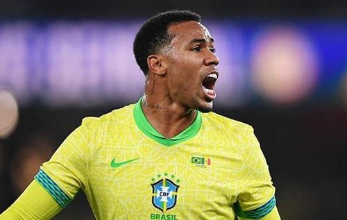 Gabriel dính chấn thương ở trận giao hữu với Senegal của Brazil.
