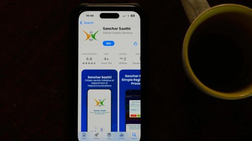 Ứng dụng an ninh mạng Sanchar Saathi. Ảnh: AP 