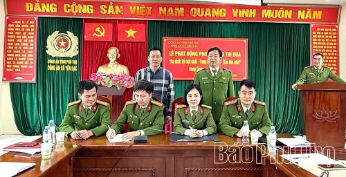 Các đội nghiệp vụ cam kết hưởng ứng, quyết tâm thực hiện hiệu quả phong trào thi đua “Ba nhất”