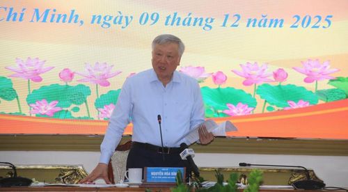 Phó Thủ tướng Thường trực Chính phủ Nguyễn Hòa Bình phát biểu kết luận tại buổi làm việc - Ảnh: Hứa Chung/TTXVN