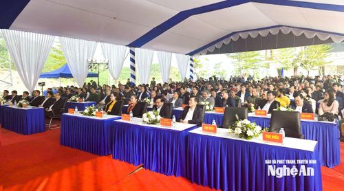 Toàn cảnh lễ khánh thành. Ảnh: Tiến Hùng