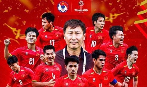 U22 Việt Nam vừa giành chiến thắng lịch sử trước Thái Lan. Ảnh: VFF.
