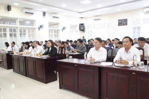 Các đại biểu tham dự hội nghị. Ảnh: TRỌNG HUY