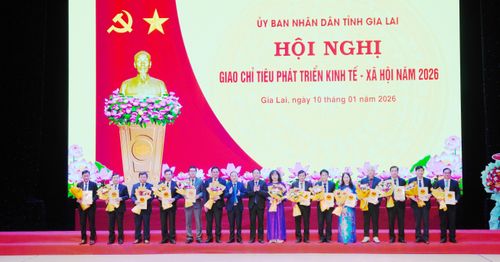  Lãnh đạo tỉnh Gia Lai vừa giao chỉ tiêu phát triển kinh tế - xã hội năm 2026 