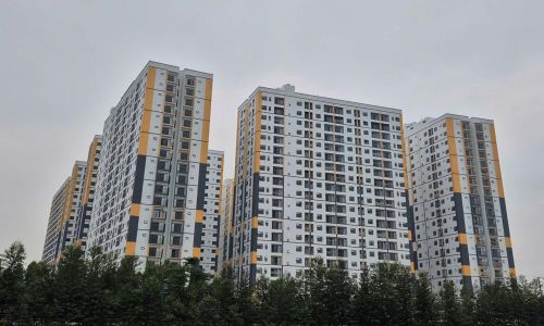  Nhà ở xã hội dành cho công nhân tại Khu đô thị mới, phường Nếnh. 