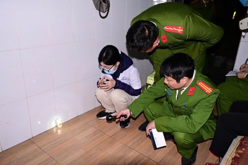 Lực lượng Công an kiểm tra, xét nghiệm chất ma túy đối với 10.032 trường hợp. Ảnh: Cơ quan Công an.
