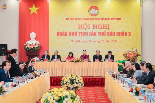 Hội nghị Đoàn Chủ tịch lần thứ 6 khóa 10 của Ủy ban Trung ương MTTQ Việt Nam