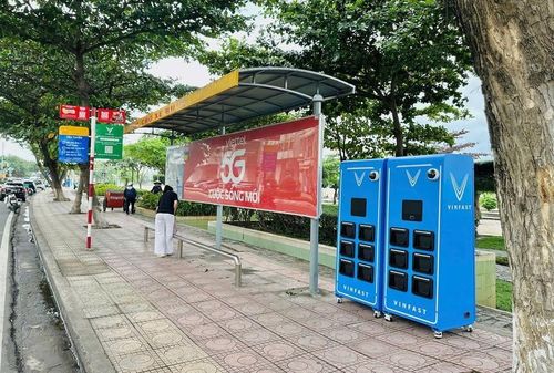 V-Green hoàn tất lắp đặt trạm đổi pin cho xe máy điện. Ảnh: V-Green