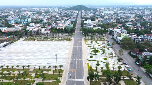 Năm 2019, Quảng Ngãi cho chủ trương nâng cấp, cải tạo công trình nhằm làm mới bộ mặt đô thị, kiến tạo không gian sinh hoạt cộng đồng, phục vụ tổ chức các sự kiện văn hóa - chính trị lớn của tỉnh.
