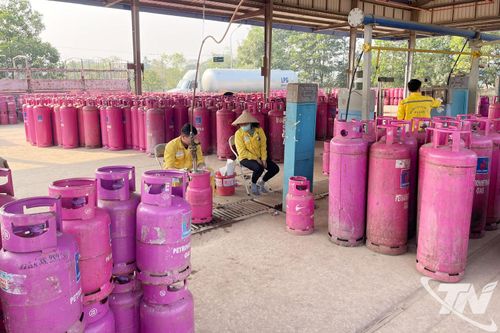 Các đơn vị kinh doanh khí hóa lỏng (gas) chủ động dự trữ, bảo đảm nguồn cung dịp Tết.