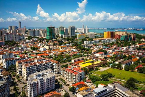  Những ngôi nhà ở George Town, bang Penang, Malaysia. Ảnh: Shutterstock. 