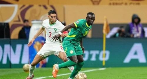 Mane là ngôi sao chủ chốt bên phía Senegal.