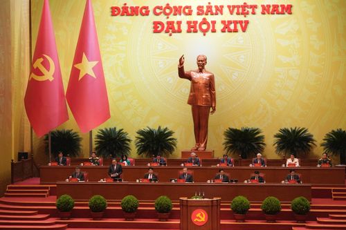 Quang cảnh phiên trù bị Đại hội. Ảnh: Bảo Lâm