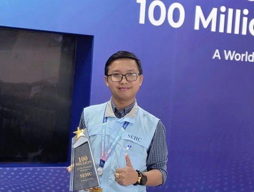 Anh Nguyễn Tăng Pháp, Trưởng phòng Cải tiến chất lượng sản xuất, Công ty TNHH Điện tử Samsung HCMC CE Complex.