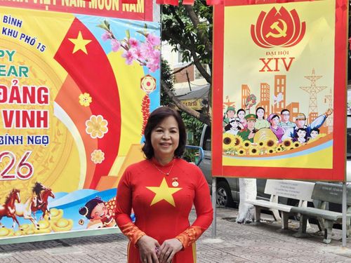 Chị Nguyễn Thị Hồng Tiến, sinh sống tại phường Tân Bình, TP Hồ Chí Minh.