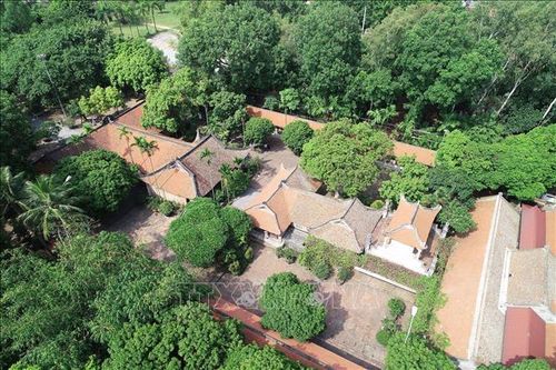 Nét cổ kính, trang nghiêm của chùa Vĩnh Nghiêm. Ảnh: Việt Hùng/TTXVN