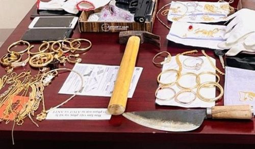 Tang vật vụ án. Ảnh: Công an Ninh Bình