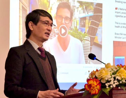 Chuyên gia WHO tại Việt Nam ThS.BS Nguyễn Tuấn Lâm. Ảnh: Hải Yến