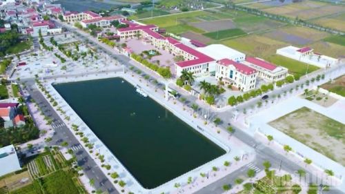 Một góc nông thôn mới xã A Sào, tỉnh Hưng Yên.
