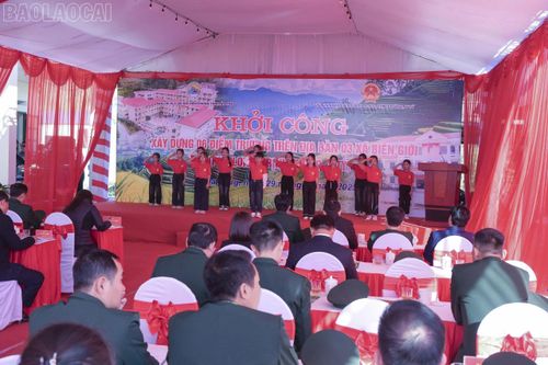  Bộ đội Biên phòng tỉnh Lào Cai khởi công xây dựng 6 điểm trường biên giới góp phần nâng cao chất lượng giáo dục, cải thiện điều kiện sinh hoạt cho học sinh, giáo viên địa phương. 