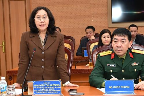 Cục trưởng Cục Thống kê Nguyễn Thị Hương.