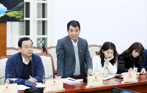 Vụ trưởng Vụ Pháp chế Phạm Cao Thái phát biểu