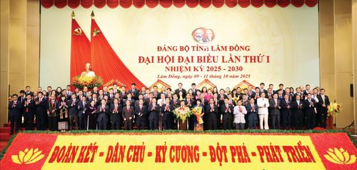 Ban Chấp hành Đảng bộ tỉnh Lâm Đồng nhiệm kỳ 2025 - 2030