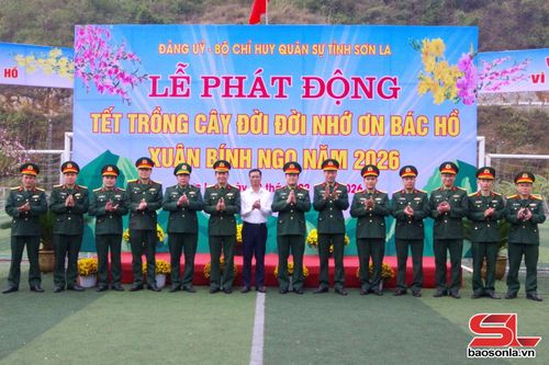 Các đại biểu dự Lễ phát động Tết trồng cây “Đời đời nhớ ơn Bác Hồ”, mừng xuân Bính Ngọ 2026.