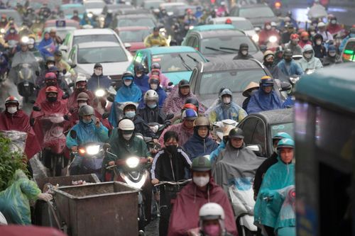 Miền Bắc hôm nay và ngày mai (23-24/2) sẽ có mưa nhỏ rải rác vào đêm và sáng.