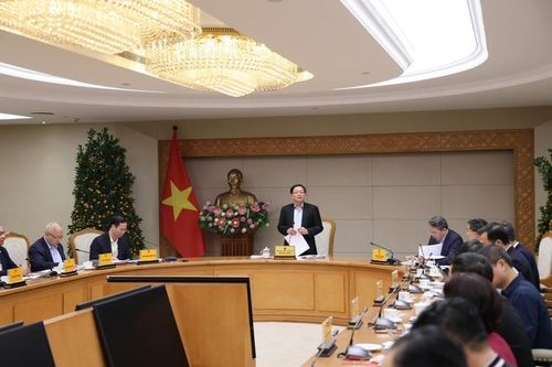 Quang cảnh cuộc họp. Ảnh: Báo Chính phủ.