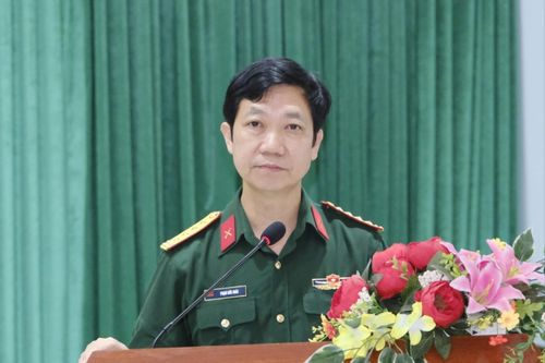 Phó Cục trưởng Cục Pháp chế, Bộ Quốc phòng Phạm Đức Hoài giới thiệu chương trình hành động