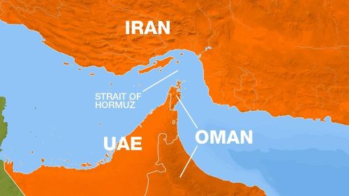 Eo biển Hormuz. Ảnh: AL JAZEERA