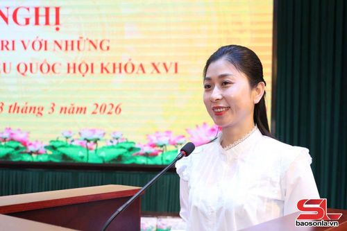 Đồng chí Phó Chủ tịch Ủy ban MTTQ Việt Nam tỉnh thông qua tiểu sử của các ứng cử viên.