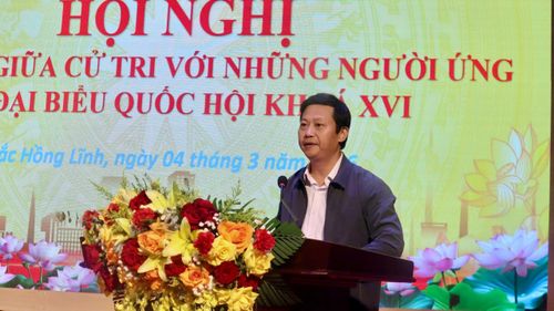Cử tri phát biểu ý kiến