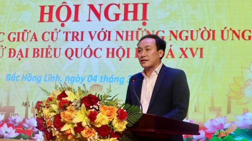  Trưởng phòng Công tác Quốc hội, Văn phòng Đoàn ĐBQH và HĐND tỉnh Phạm Tiến Nam trình bày chương trình hành động