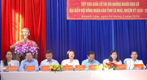 Các ứng cử viên đại biểu HĐND tỉnh, nhiệm kỳ 2026-2031, thuộc đơn vị bầu cử số 4, xã Khánh Lâm.